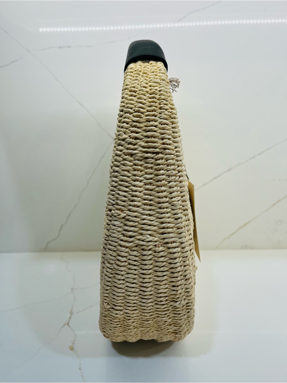 NWT- A New Day Paper Straw Crescent Shoulder Bag - Picture 4 of 8